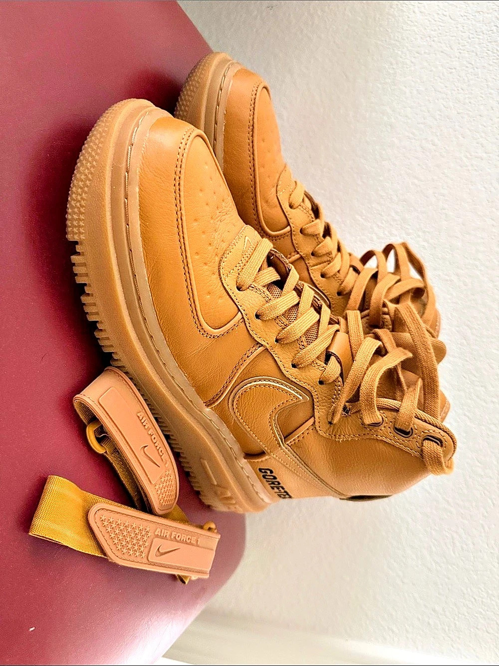 Nike Air Force 1 Gore-Tex Sneakers in Brown